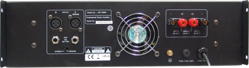 Koda - React Kd-266A Επαγγελματικός Ενισχυτής 2X400W/8Ω