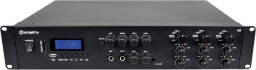 Adastra A6 Τριπλός Στερεοφωνικός Ενισχυτής 3X2X200W Rms (Τεμάχιο)