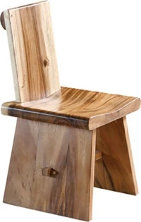 Χειροποίητη καρέκλα από μασίφ ξύλο suar 52x41x84 cm - JKG 130292