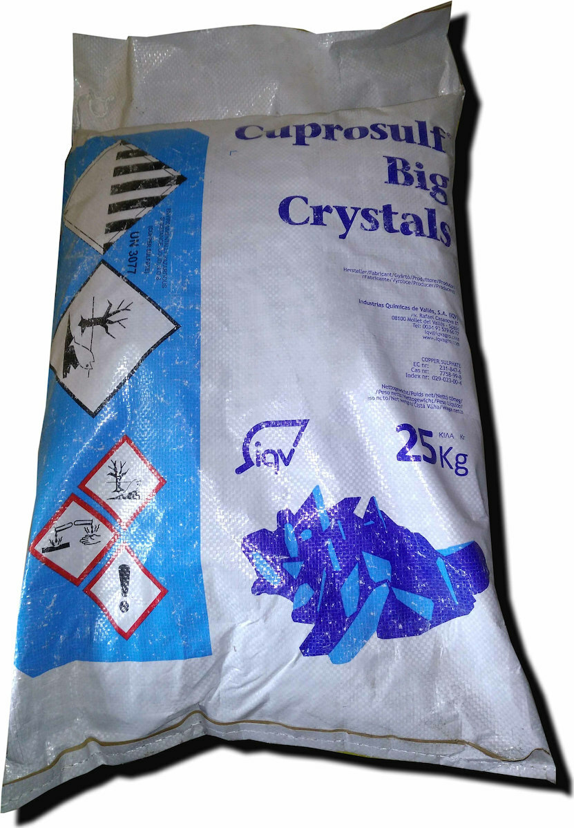 Θειικός Χαλκός Cuprosulf 25kg