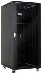 RACK08 KΑΜΠΙΝΑ ΜΕ ΓΥΑΛΙΝΗ ΠΟΡΤΑ 19" 27U (600X800X1395)