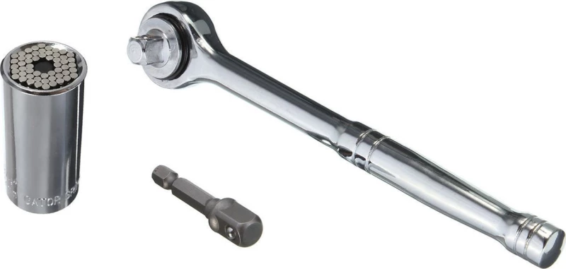 Gator Grip All in One 7-19mm Καστάνια με Καρυδάκια 14" & 34" 2τμχ