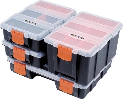Tactix 320020 Ταμπακιέρα Πλαστική 29x23x18cm 4τεμ
