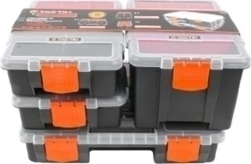 Tactix 320020 Ταμπακιέρα Πλαστική 29x23x18cm 4τεμ