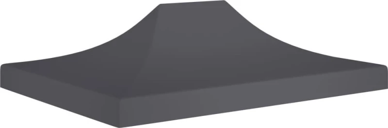 vidaXL Κάλυμμα Τέντας Εκδηλώσεων Ανθρακί 4.5x3m 270gr/m² 315364