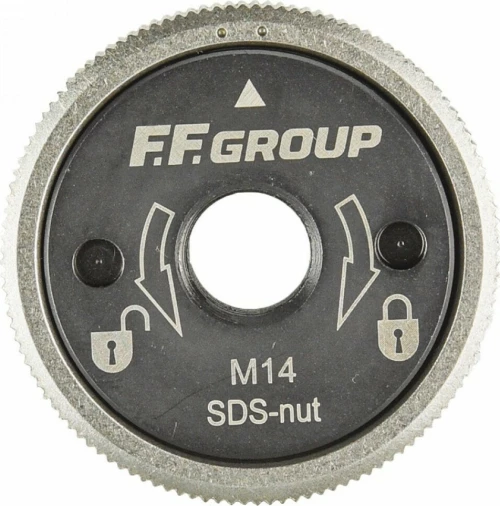 F.F. Group Παξιμάδι Ταχυσύσφιξης M14 για Γωνιακούς Τροχούς 45935