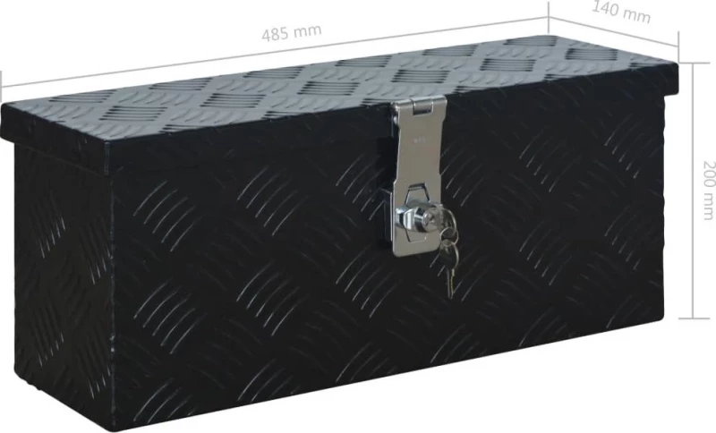 vidaXL 144845 Μπαούλο Εργαλείων 48.5x14x20cm