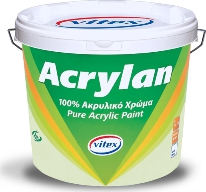 Vitex Acrylan Λευκό 3lt