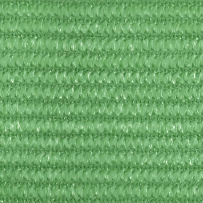 vidaXL Πανί Σκίασης Ανοιχτό Πράσινο Από HDPE 160 Γρ./μ² 6x6m 311279
