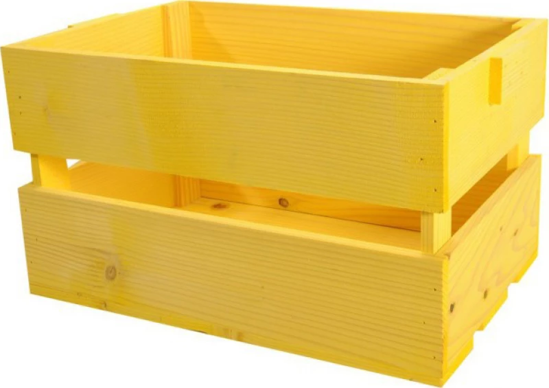 Καφάσι Ξύλινο Οξιά Α 635 Κίτρινο 62,5x42x26υψ