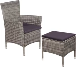 Πολυθρόνα Rattan 44092