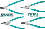 Total Ασφαλειοτσιμπίδες Μινι Total 7" Σετ 4 Τεμαχίων ( Thtj214042 )