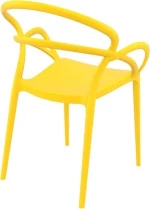 Καρέκλα Πολυπροπυλενίου Mila Yellow