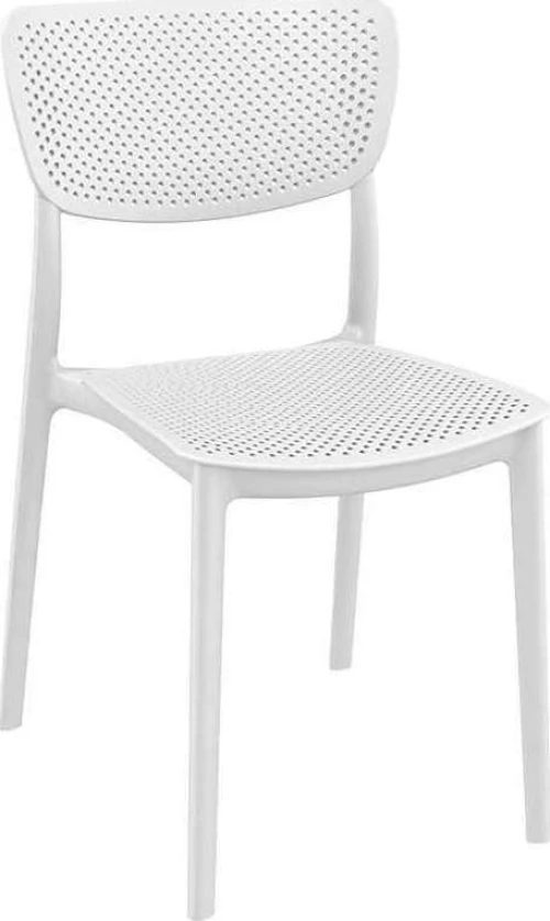 Καρέκλα Πολυπροπυλενίου Lucy 129 White