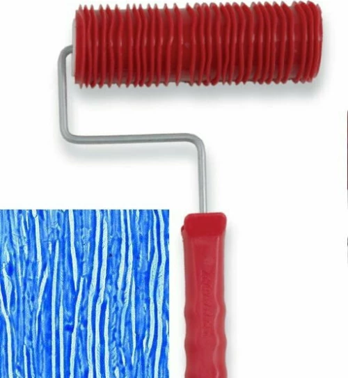 Rollex Ρολλό Τεχνοτροπίας Λάστιχο Γραμμές 18cm