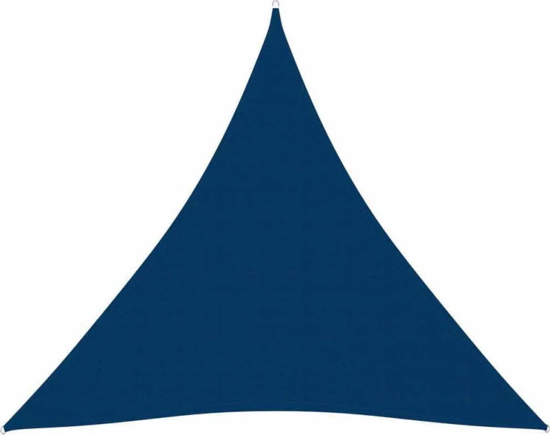 vidaXL Πανί Σκίασης Τρίγωνο Μπλε από Ύφασμα Oxford 5x5x5m 135565