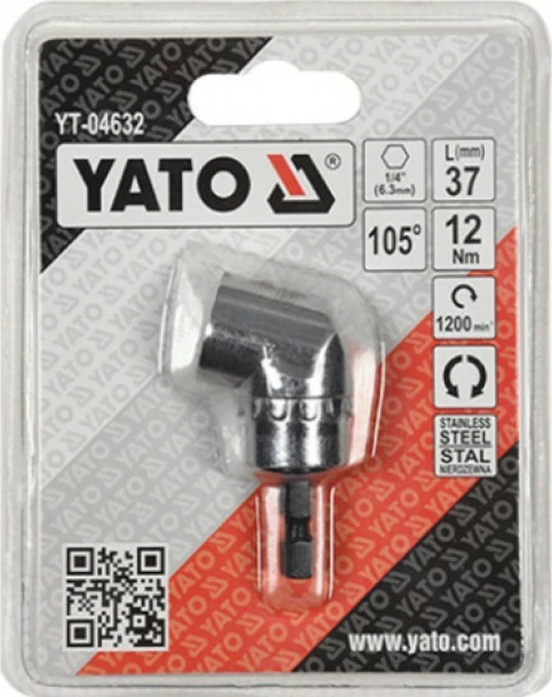Yato Αντάπτορας Γωνιακού Δραπάνου 37mm ¼"