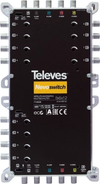 Televes Nevoswitch 5 Inputs - 12 Outputs