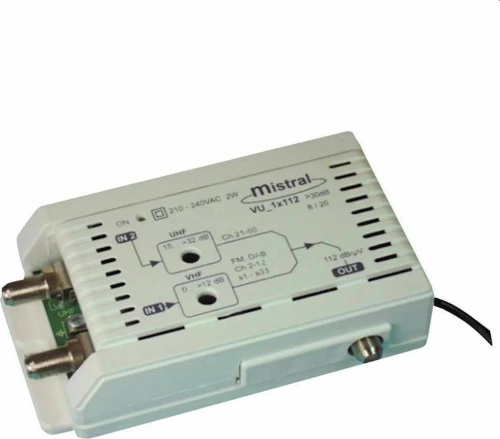 Ενισχυτής Kεντρικής Kεραίας Mistral 2U 1x112