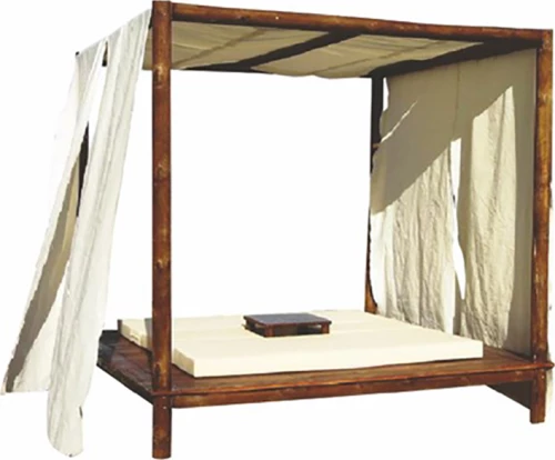 Ξαπλώστρα Ξύλινη Gazzebo 220x220x220cm