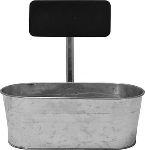 Plastona Κασπώ Γκρι 30x13x11εκ