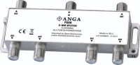 Anga Ps06 Splitter 6 Εξόδων 5-2400Mhz Με Διέλευση Τάσης