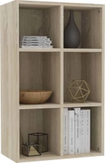 vidaXL Ραφιέρα / Βιβλιοθήκη Sonoma Δρυς 66x30x97,8 εκ. από Μοριοσανίδα