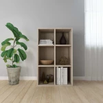 vidaXL Ραφιέρα / Βιβλιοθήκη Sonoma Δρυς 66x30x97,8 εκ. από Μοριοσανίδα