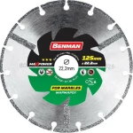 Benman Δίσκος Διαμαντέ Κοπής Μαρμάρου Maxpower 115mm 74470 1τμχ