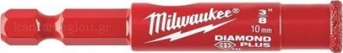 Milwaukee Ποτηροτρύπανο Διαμαντέ 10mm 1τμχ 49560509