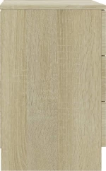 Κομοδίνο Χρώμα Sonoma Δρυς 38 x 35 x 56 εκ. από Μοριοσανίδα