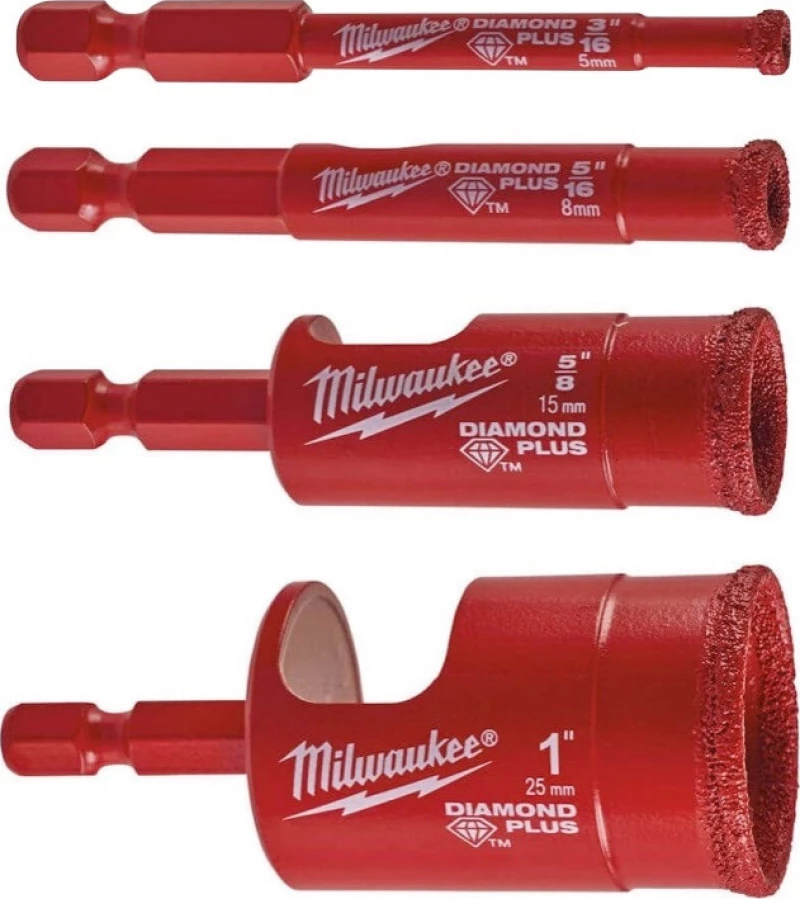 Milwaukee Αδαμάντινο Ποτηροτρύπανο 5mm 1τμχ 49560503