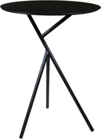Τραπέζι Βοηθητικό Μαύρο 45x45x57cm