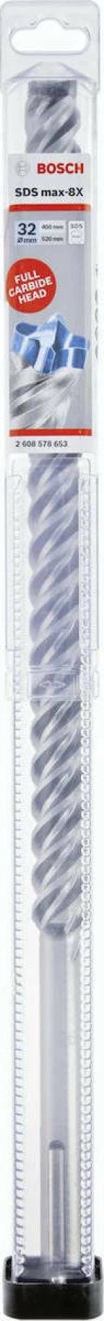 Bosch Διαμαντοτρύπανο Bosch SDS-Max-8X 32x400x520mm 2608578653 1τμχ