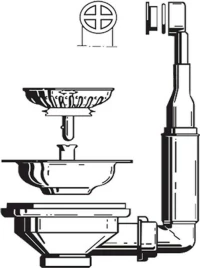 Sanitec Βαλβίδα Υπερχείλισης 91-00-00516