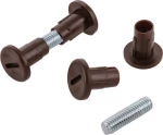 Βίδα Σύνδεσης M6x39-45mm Ατσάλι/Πλαστικό Καφέ