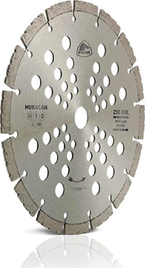 Διαμαντόδισκος Laser Huracan Stayer Μέγεθος: - Ø 230 X 22.2, H12