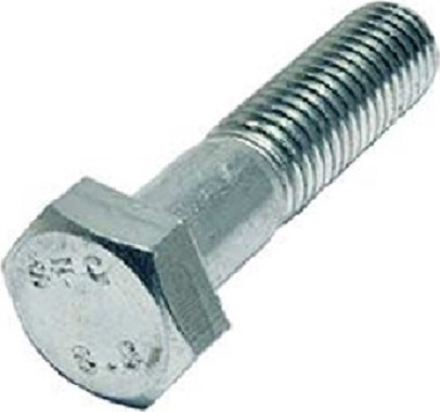 Εξάγωνες βίδες σε μετρικό Inox Α2 DIN933 & DIN931 - 100 τεμάχια m4 60mm - DIN933-DIN931-M460