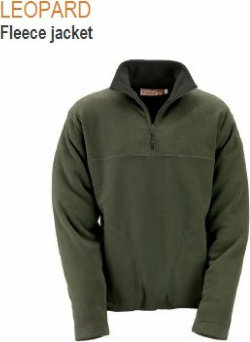 Kapriol Fleece Leopard Green