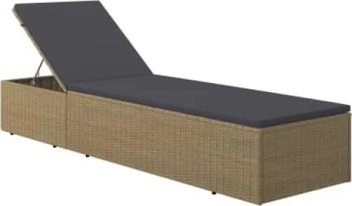 Ξαπλώστρα Rattan 310146 198x60x30cm