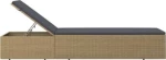 Ξαπλώστρα Rattan 310146 198x60x30cm