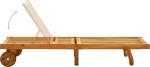 Ξαπλώστρα Ξύλινη Ακακία 199x59x30cm
