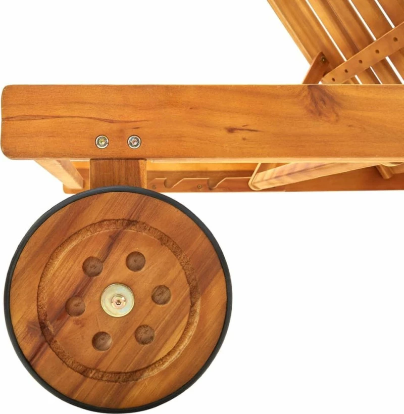Ξαπλώστρα Ξύλινη Ακακία 199x59x30cm