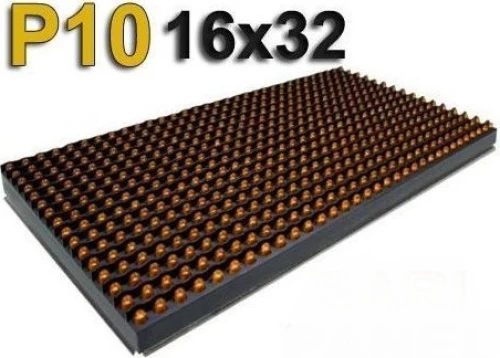 P10 LED MODULE 16X32 YELLOW