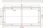P10 LED MODULE 16X32 WHITE