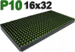 P10 LED MODULE 16X32 GREEN