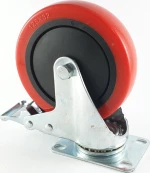 Ροδάκι Περιστρεφόμενo Με Φρένο 125x32mm - 90100570314