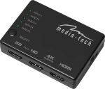 Media-Tech 5xHDMI Switch 4K MT5207
