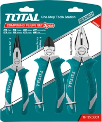 Total THT2K0301 Σετ Πένσες 160mm 3τμχ