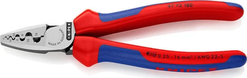 Knipex Πρέσα Ακροδεκτών 180mm 9772180